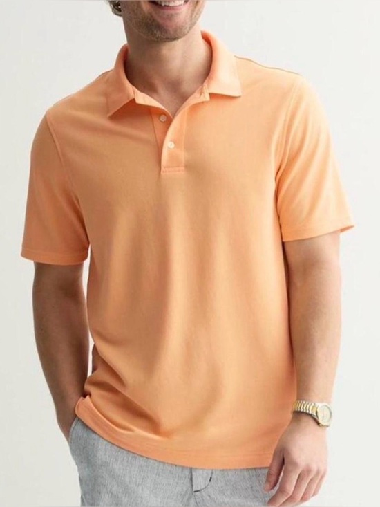 Merona Other - Merona Men's Peach-Orange Polo Shirt